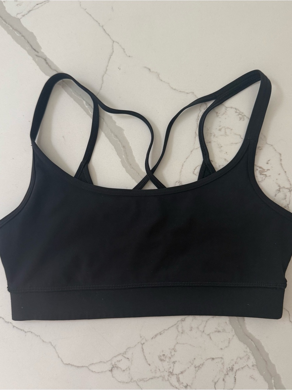 Vuori black sports bra S